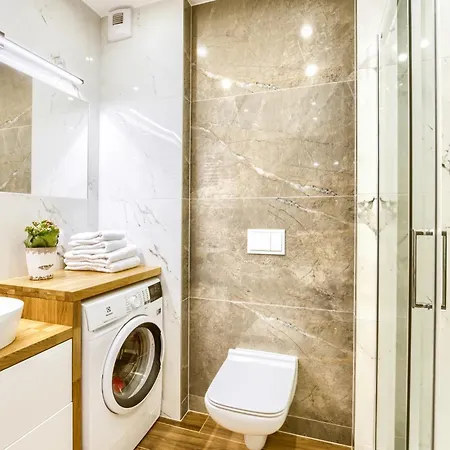 公寓 Przystan Bosmana-apartamenty Kasprowicza *